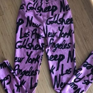 Goldsheep New York leggings extra small
